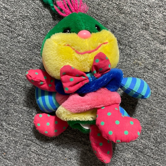 Vintage Kids II Musical Plush Caterpillar Baby Crib Pull Toy Little Rascals Tone - Picture 8 of 16